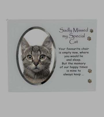 MEMORIAL CAT FRAME