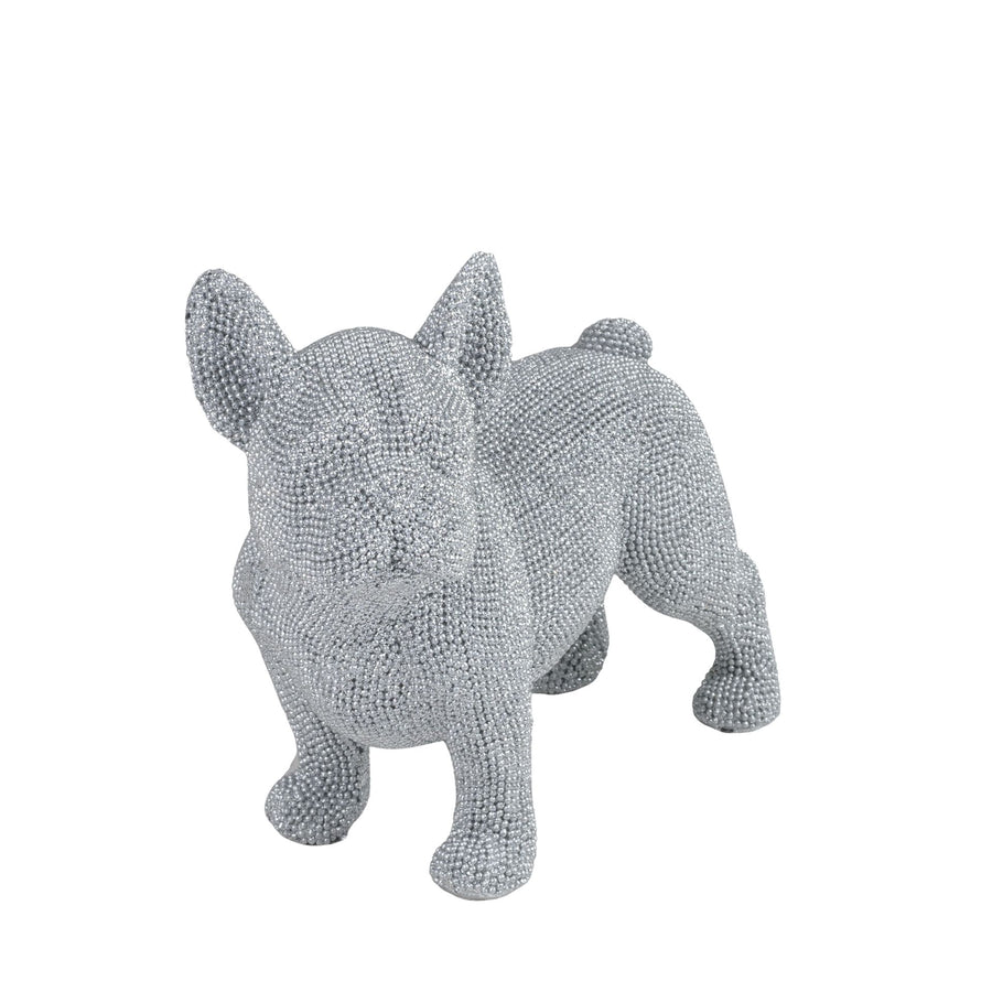 DIAMANTE FRENCH BULLDOG STANDING ORNAMENT