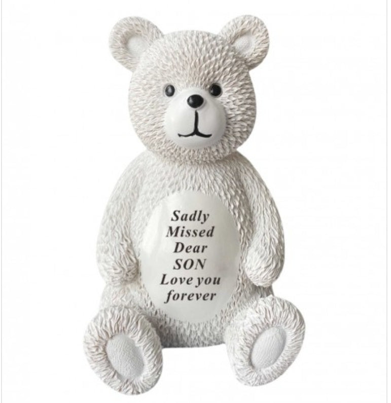 Sadly Missed Memorial Gravestone Teddy