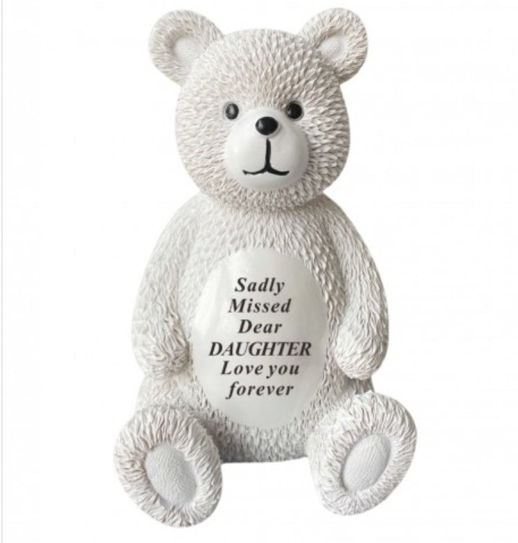 Sadly Missed Memorial Gravestone Teddy