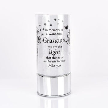 Memorial Sparkly Grandad LED Tube Lamp