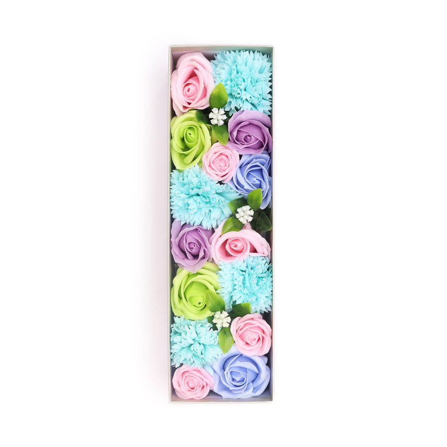 Beautiful Boxed Soap Flowers Assorted Sizes & Colours