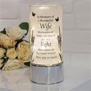 Wife Led Light Tube  - Glitter Pad