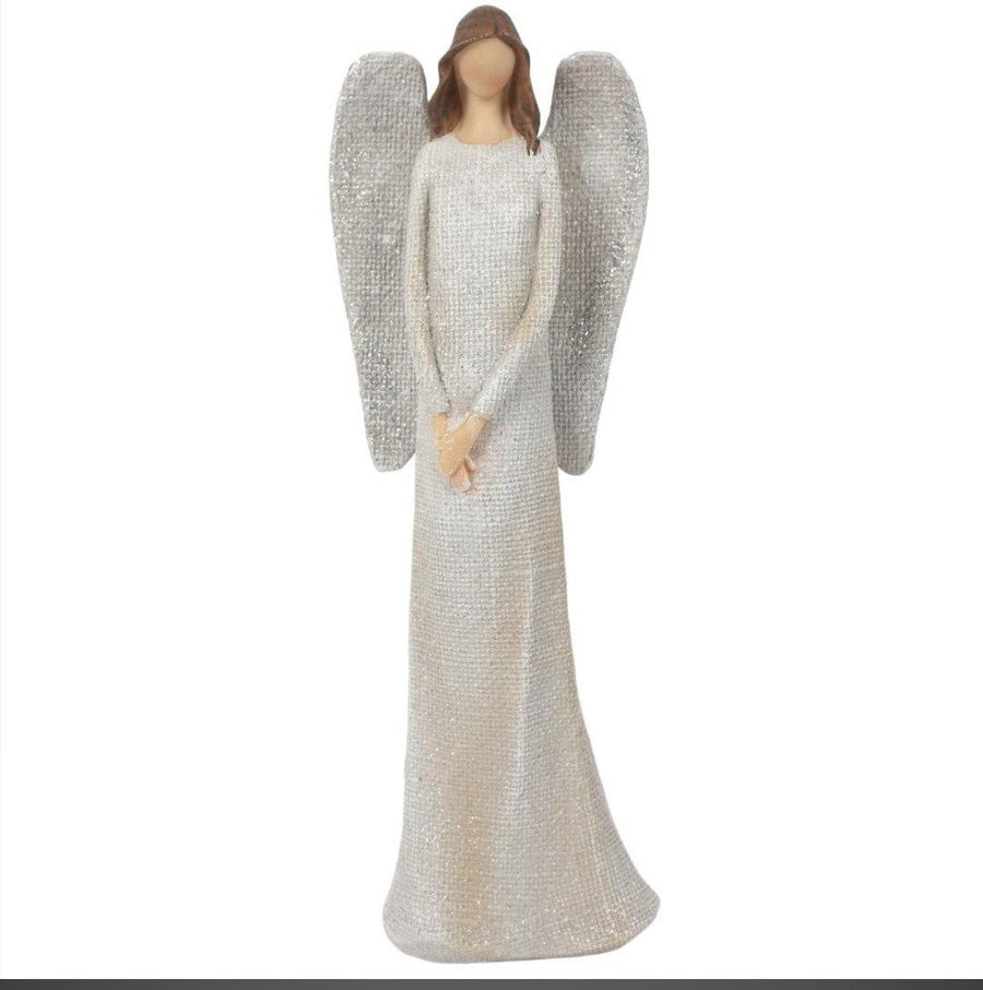 AURORA LARGE ANGEL ORNAMENT - Glitter Pad