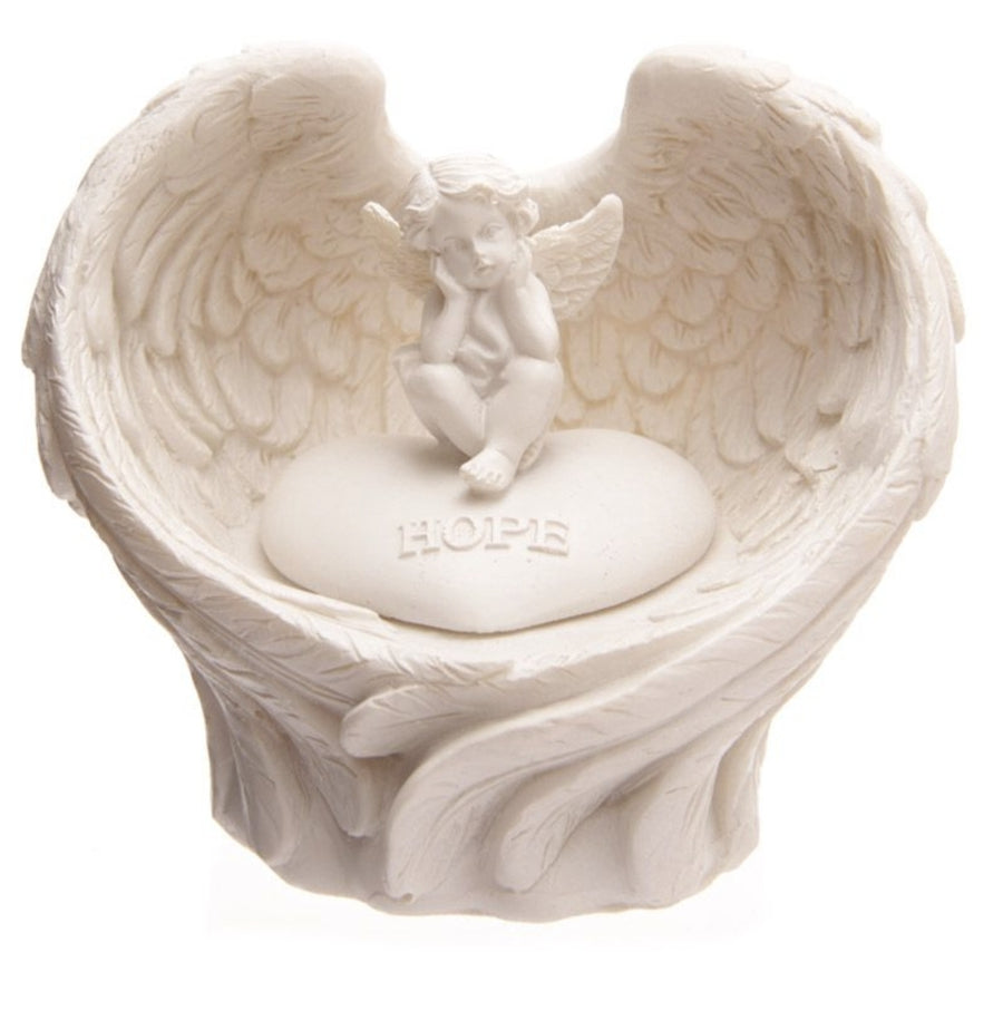 LED Angel Wings Cherub Ornament
