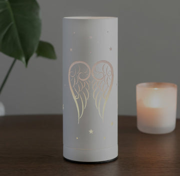 WHITE ANGEL WINGS ELECTRIC AROMA LAMP