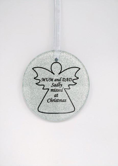 SPARKLY  MEMORIAL TREE HANGER