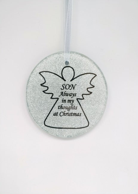 SPARKLY  MEMORIAL TREE HANGER