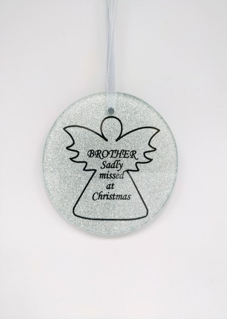 SPARKLY  MEMORIAL TREE HANGER