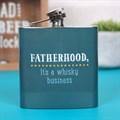 Fatherhood Whisky Hip Flask - Glitter Pad