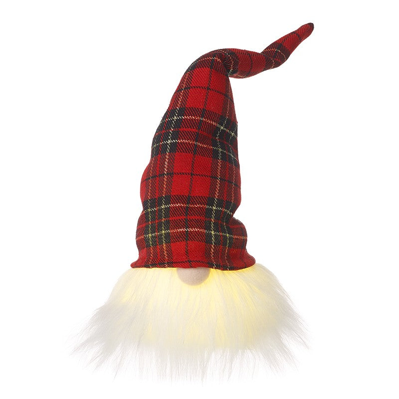 Gonk in tartan hat