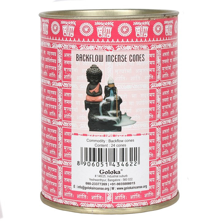 ROSE BACKFLOW INCENSE CONES